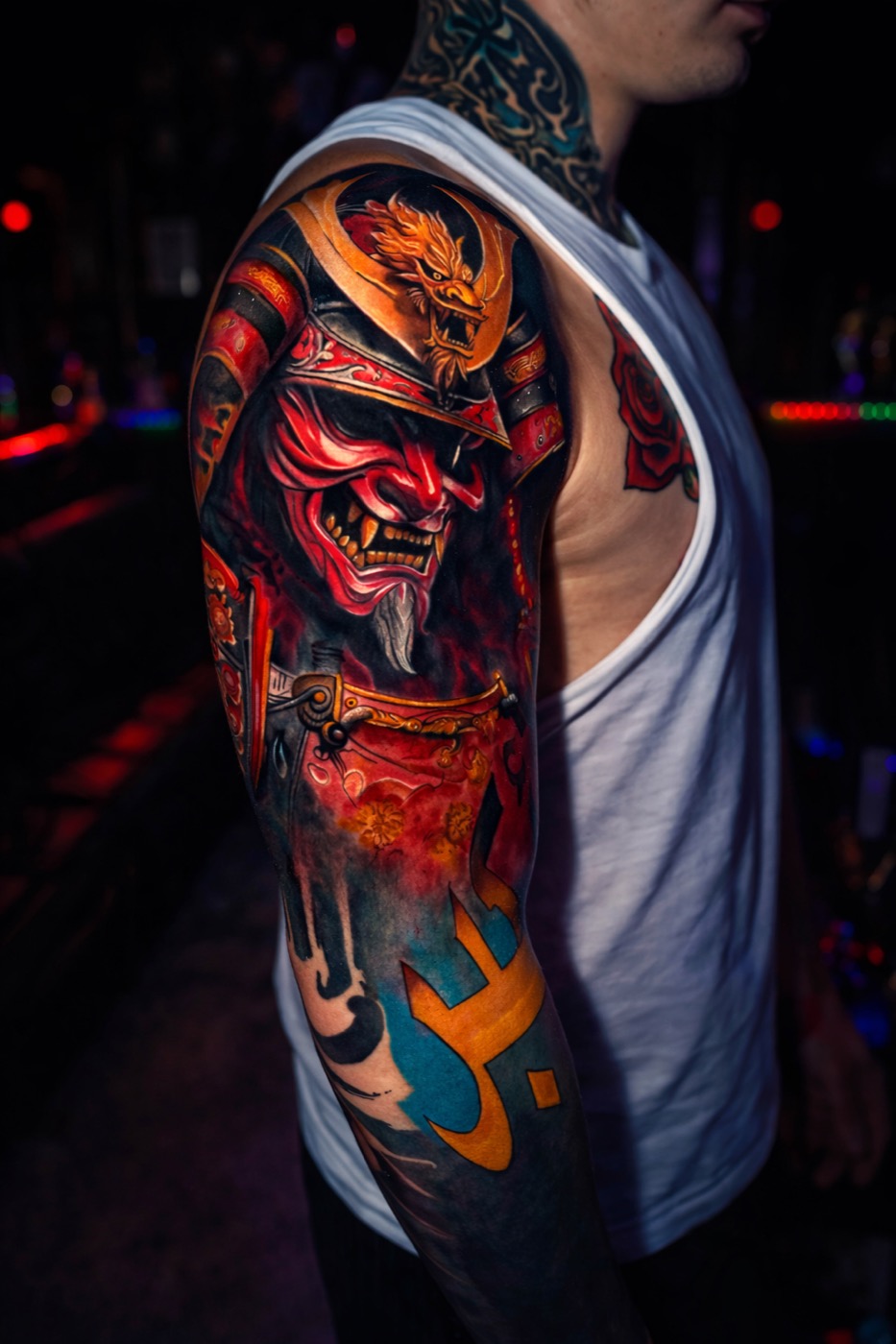 Dragon Kabuto — Japanese tattoo by Laurent Alba, Denver
